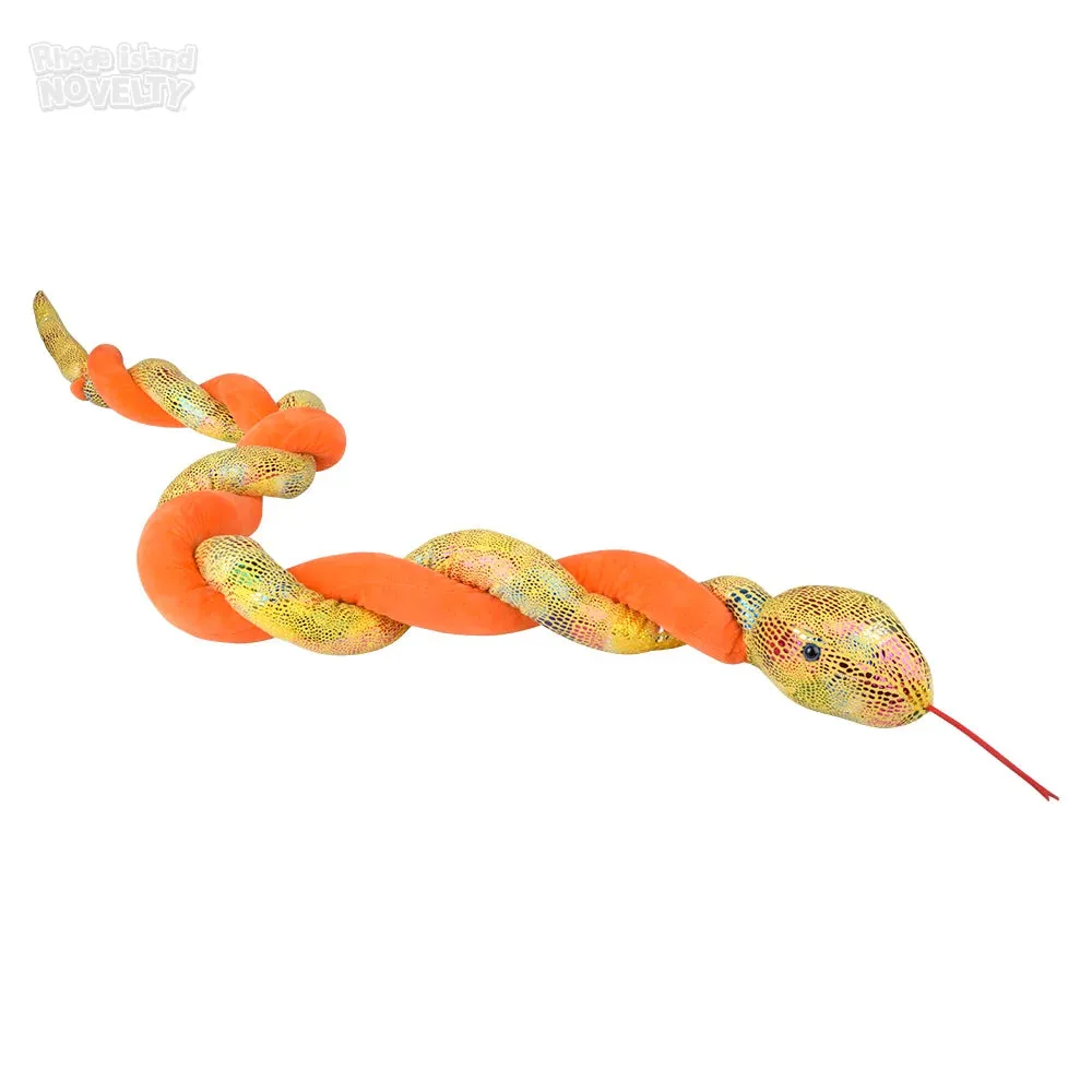 67" Twisty Metallic Snakes Assorted Styles