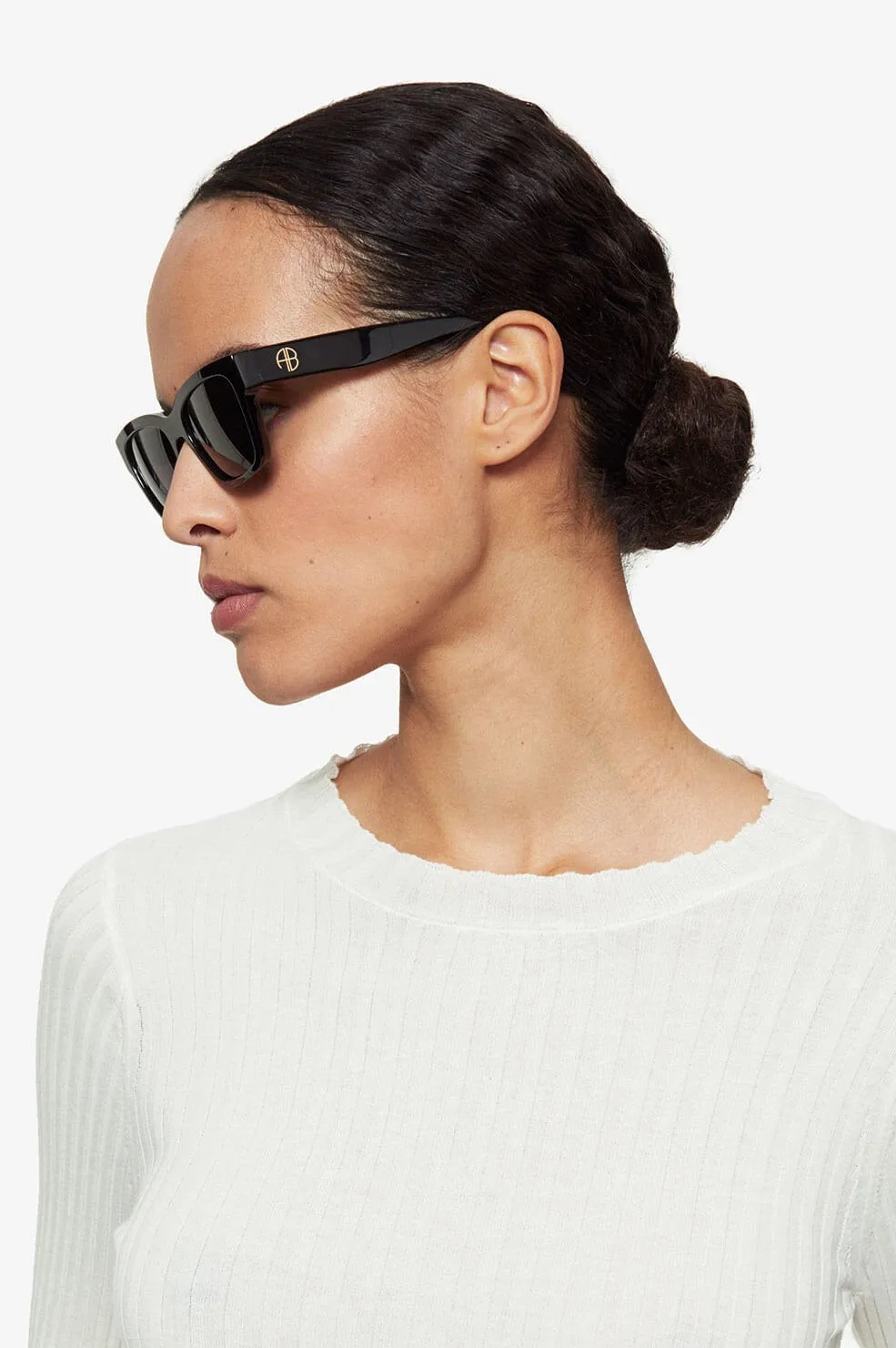 Anine Bing - Daria Sunglasses in Black