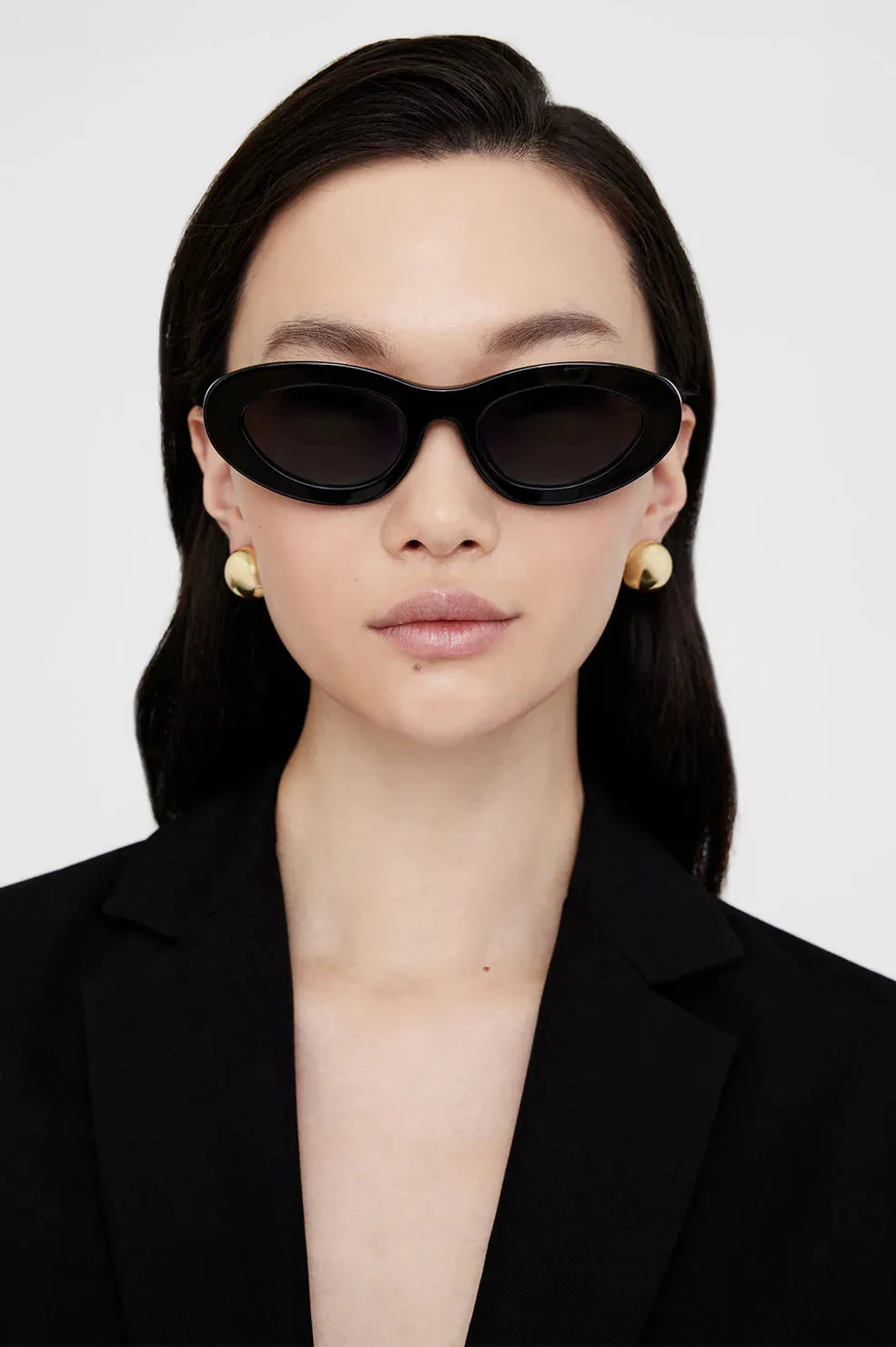 Anine Bing - Roma Sunglasses in Black