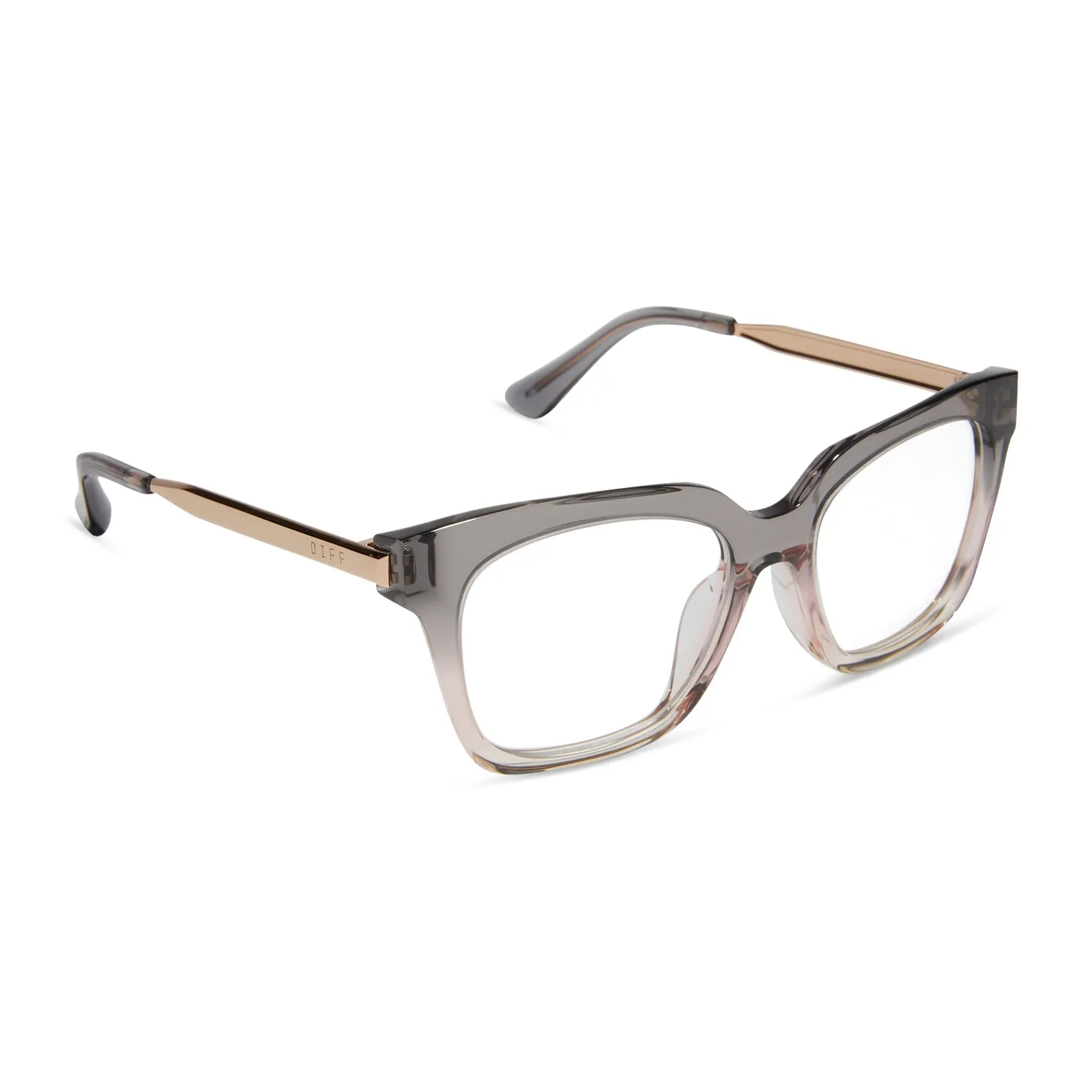BELLA XS - SMOKE ROSE CRYSTAL OMBRE   PRESCRIPTION GLASSES