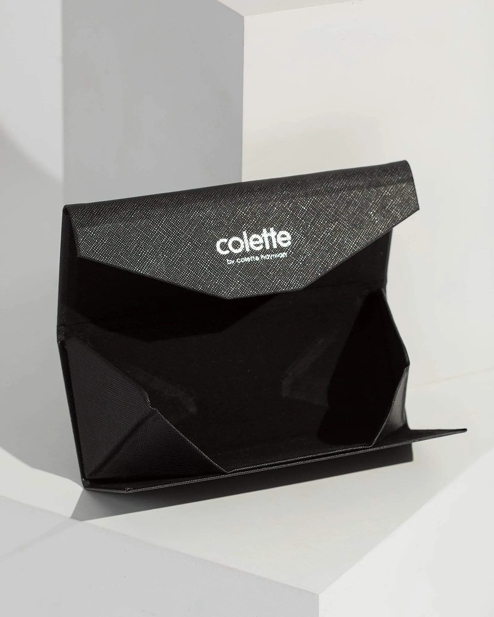 Black Fold Out Sunglasses Case
