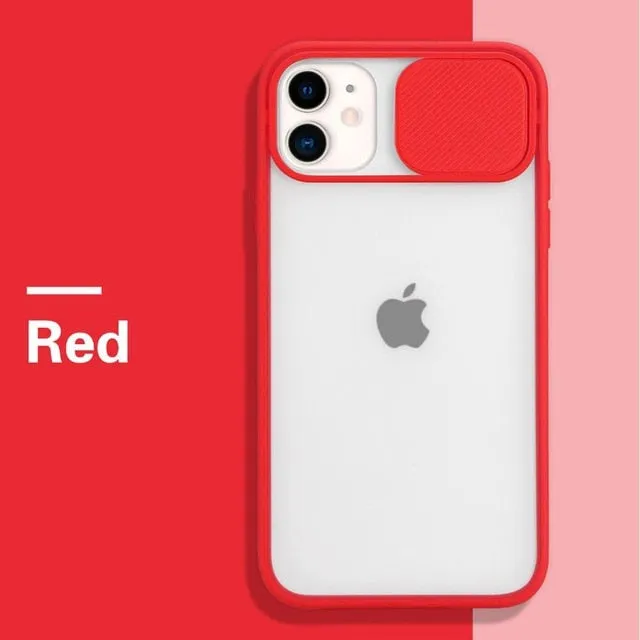 Camera Lens Protection Phone Case For iPhone