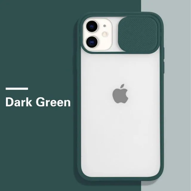 Camera Lens Protection Phone Case For iPhone