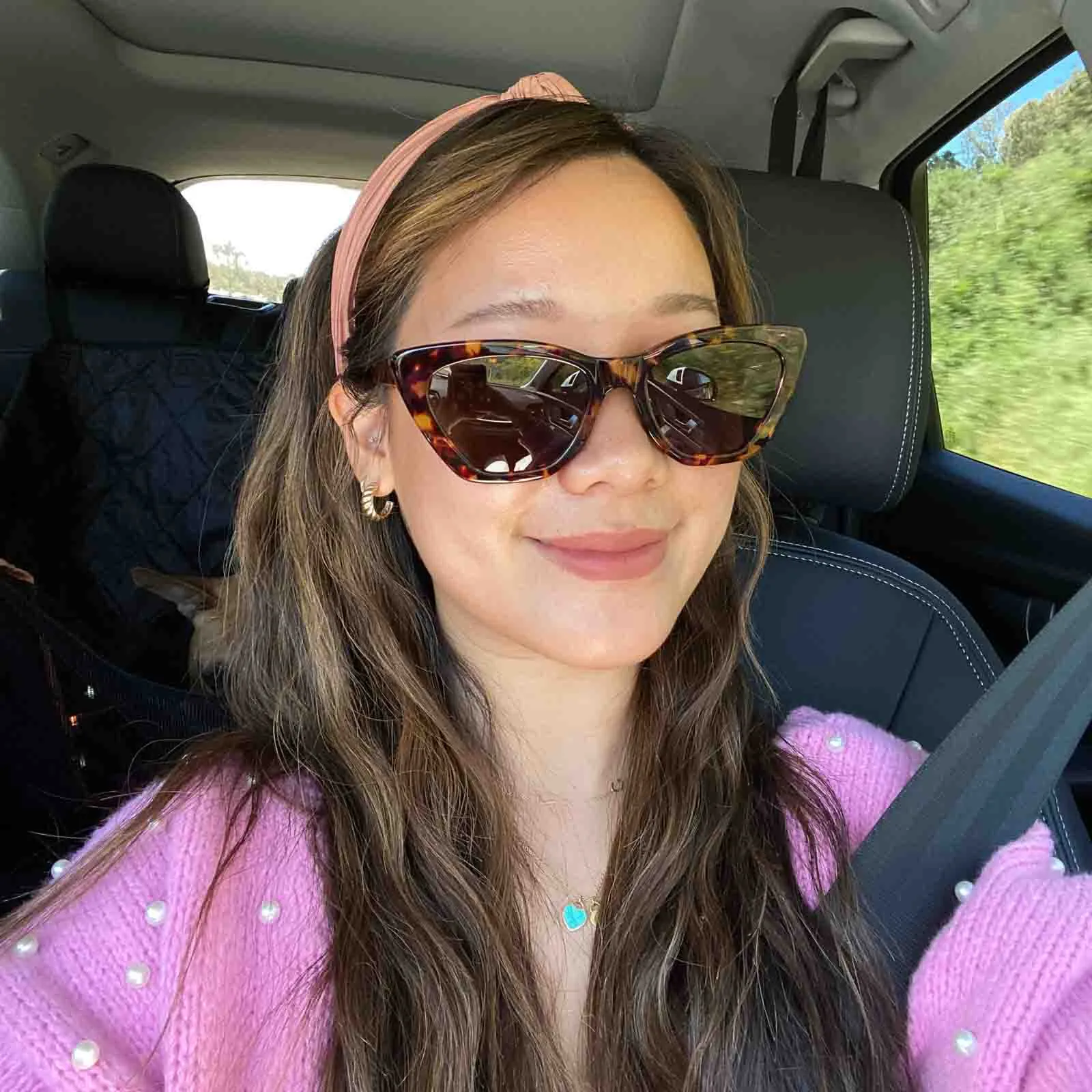 CAMILA - AMBER TORTOISE   BROWN POLARIZED SUNGLASSES