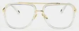 Classic Designer Metal Square Sunglass