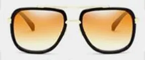 Classic Designer Metal Square Sunglass