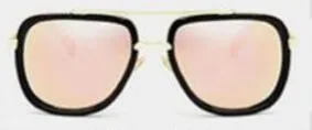Classic Designer Metal Square Sunglass