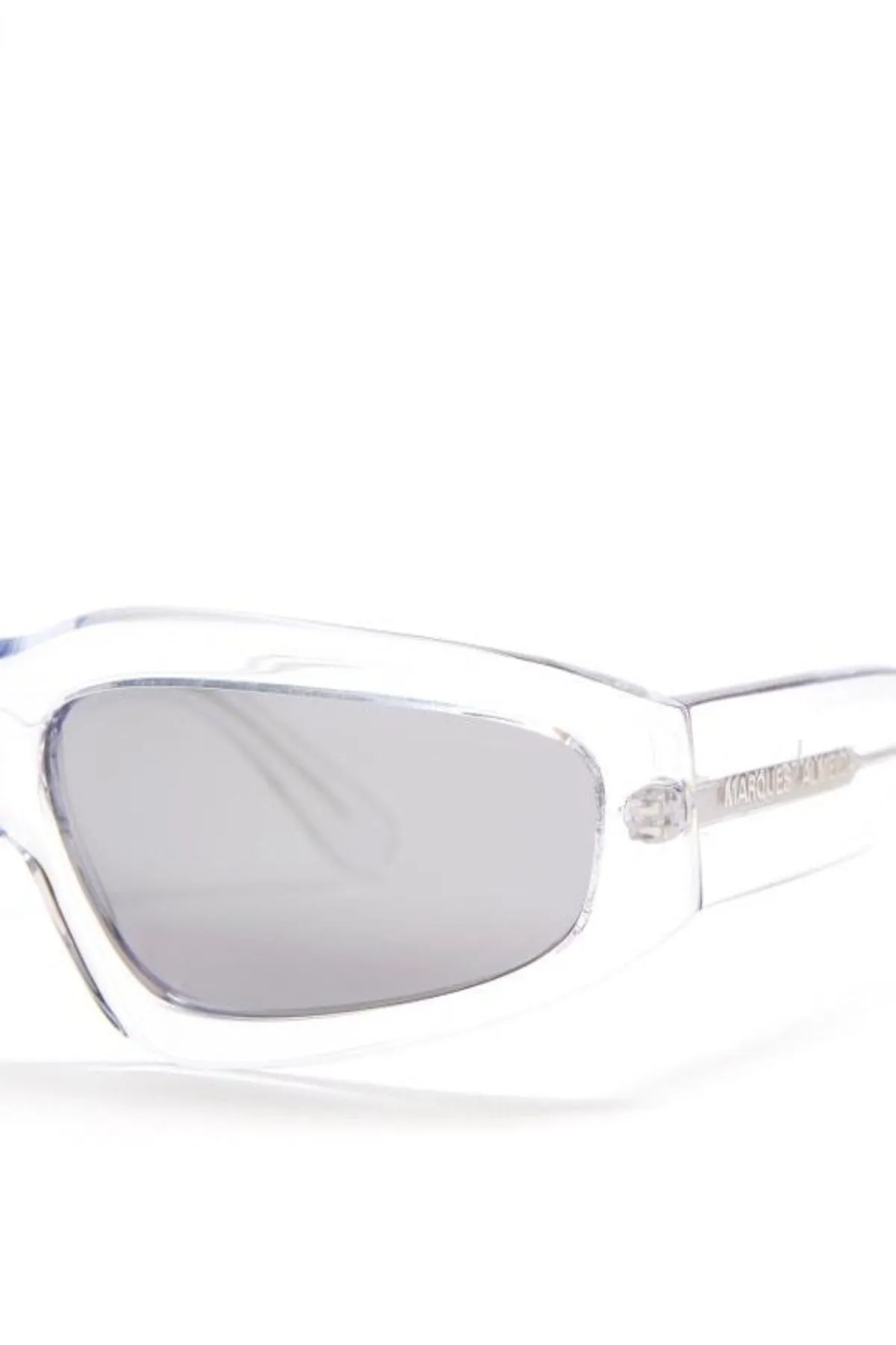 CLEAR ANGULAR FRAME SUNGLASSES