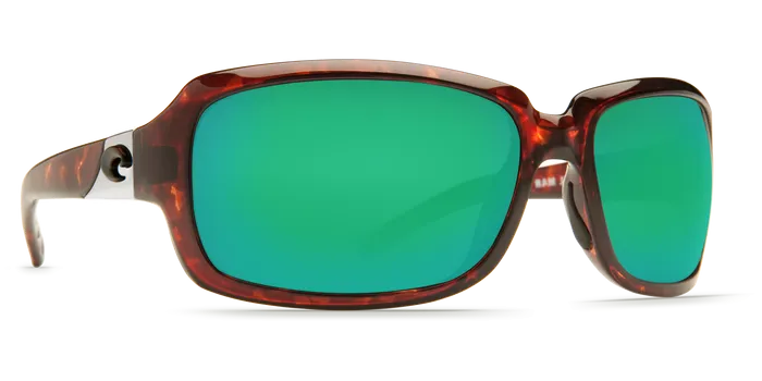 Costa Del Mar Isabela Sunglasses - Tortoise/Green Mirror 580P