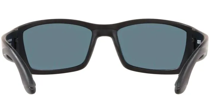 Costa Del Mar Mens Corbina Blackout Frame - Gray 580 Plastic Lens - Polarized Sunglasses