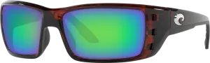 Costa Del Mar Permit Sunglasses - Tortoise / Green Mirror 580P