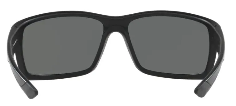 Costa Del Mar Reefton Blackout Frame - Copper Silver Mirror 580 Glass Lens - Polarized Sunglasses