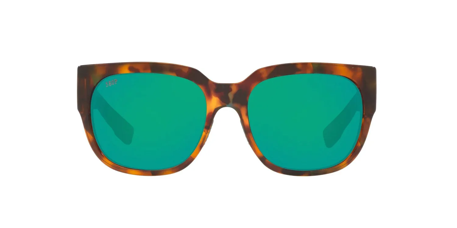 Costa del Mar Women's 55mm Shiny Palm Tortoise Sunglasses 06S9019-901909-55
