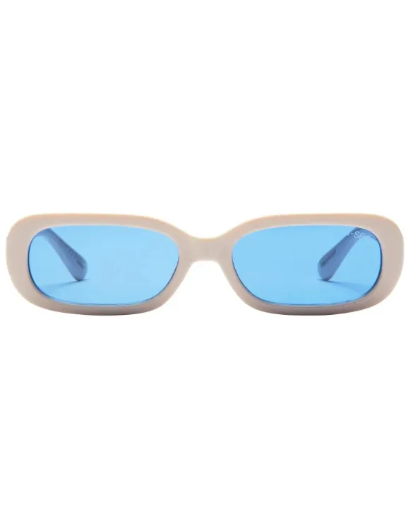 Del Rey Polarized Lens Sunglasses, Cream/Navy | I-SEA