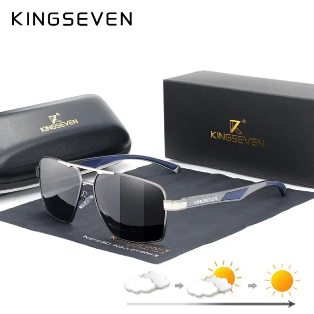 Design Brand Aluminum Polarized Lens Men's Sunglasses