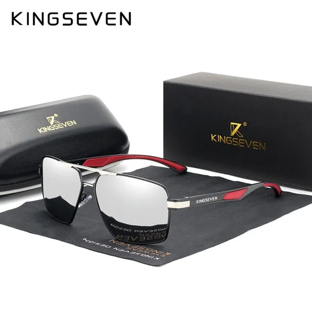 Design Brand Aluminum Polarized Lens Men's Sunglasses