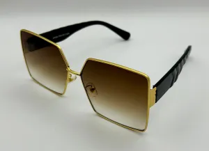 DIDI | Gold | Brown Gradient Lens