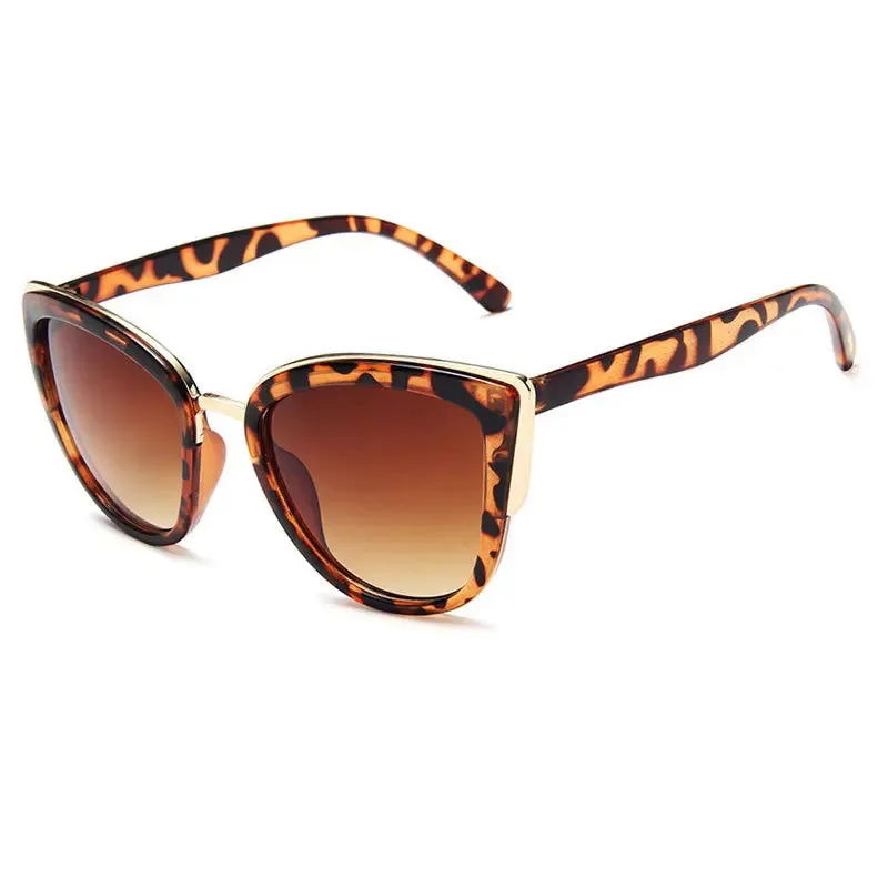 Driving Outdoor Cat Women's Personality Frame New Sun Design Brand Small Eye Eyewear Sunglasses