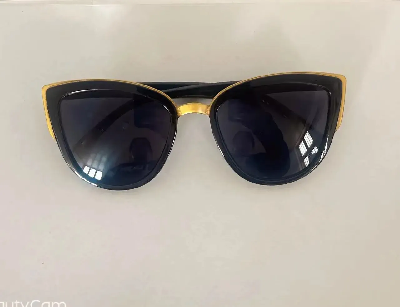 Driving Outdoor Cat Women's Personality Frame New Sun Design Brand Small Eye Eyewear Sunglasses
