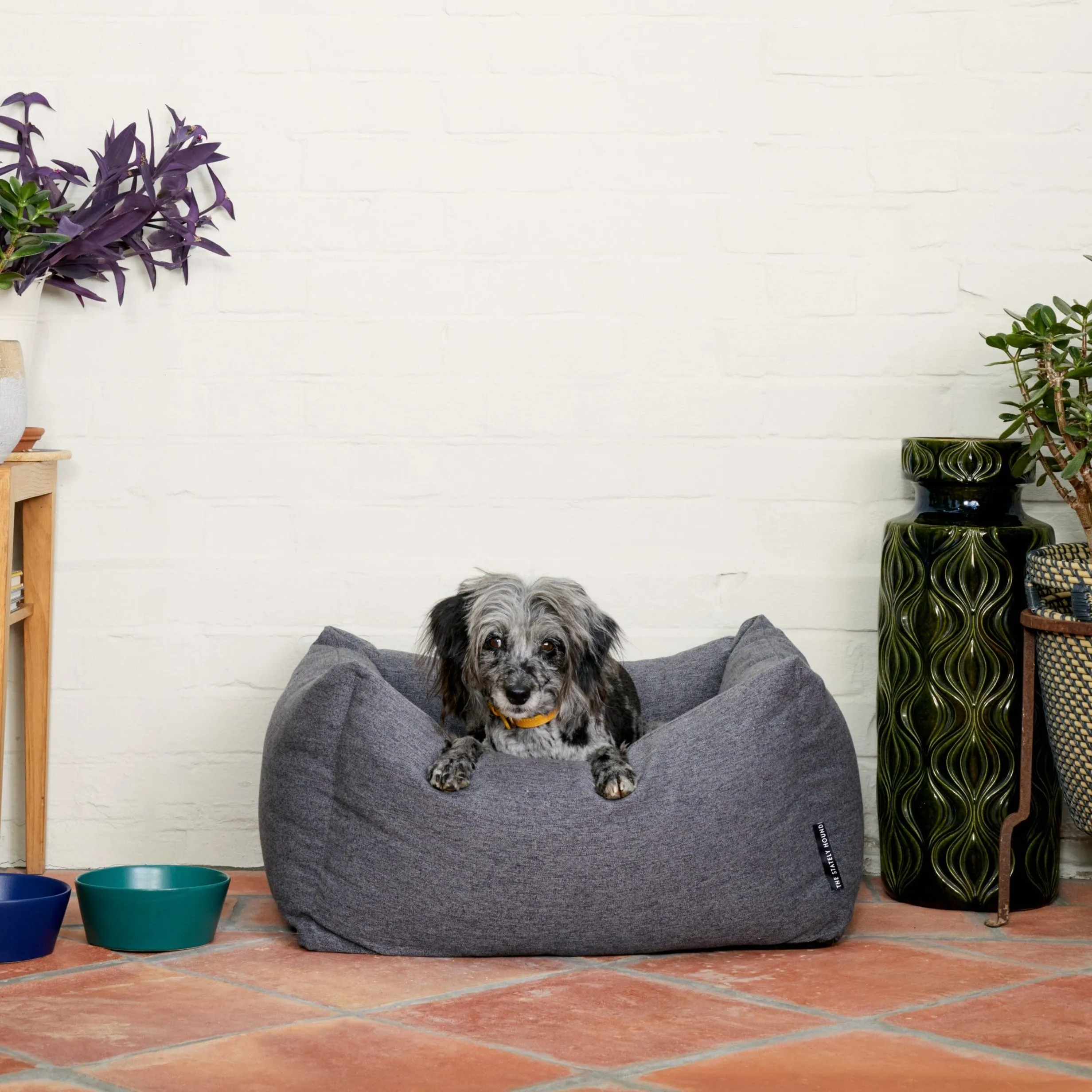 Grey Nest Dog Bed | Ultimate Comfort & Modern Elegance