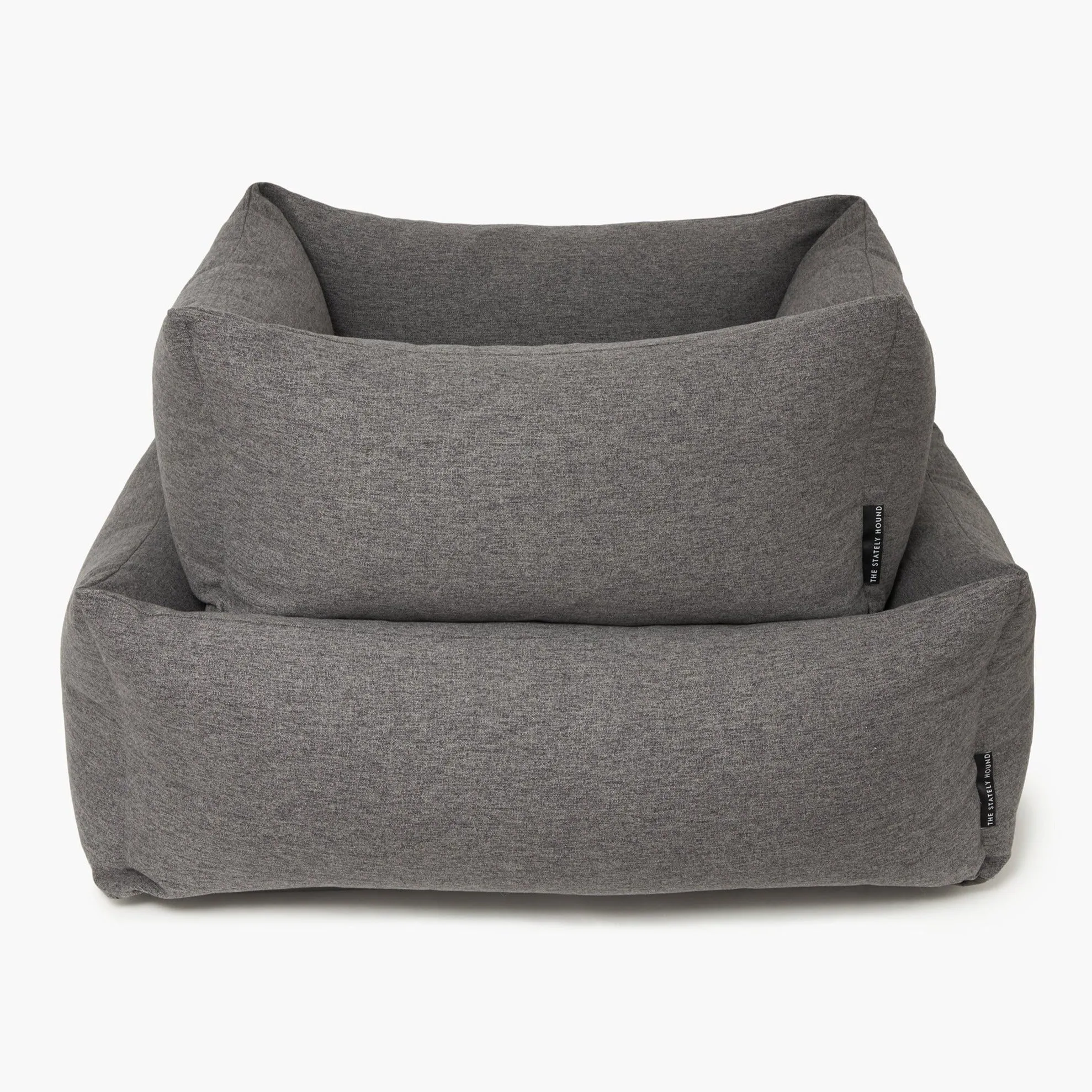 Grey Nest Dog Bed | Ultimate Comfort & Modern Elegance