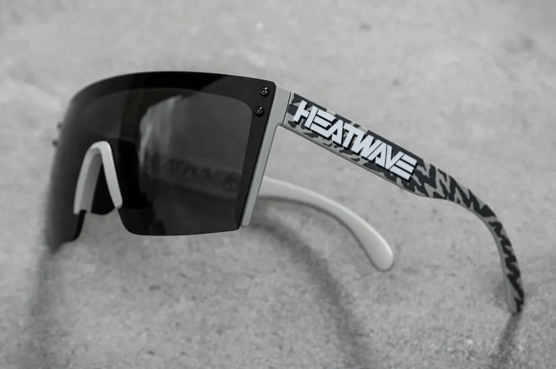 Heatwave Lazer Face Sunglasses: Hydroshock Grey Z87