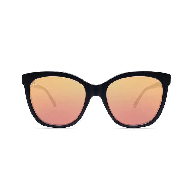 Knockaround Deja Views Sunglasses - Matte Black / Rose Gold