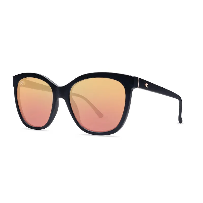 Knockaround Deja Views Sunglasses - Matte Black / Rose Gold
