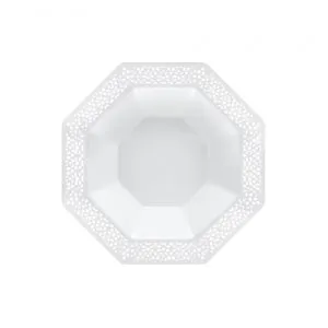 Lacetagon - 14 oz. Plastic Bowls (Case Qty: 120)