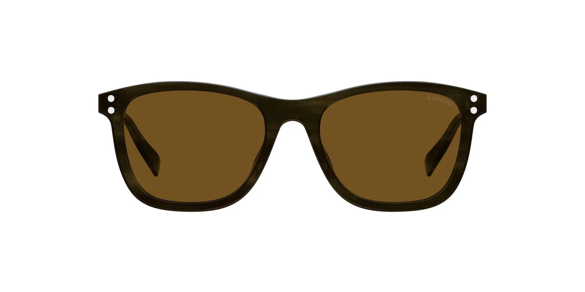 Levi's Men's 53mm Blue Horn Sunglasses LV5013CS-038I-53