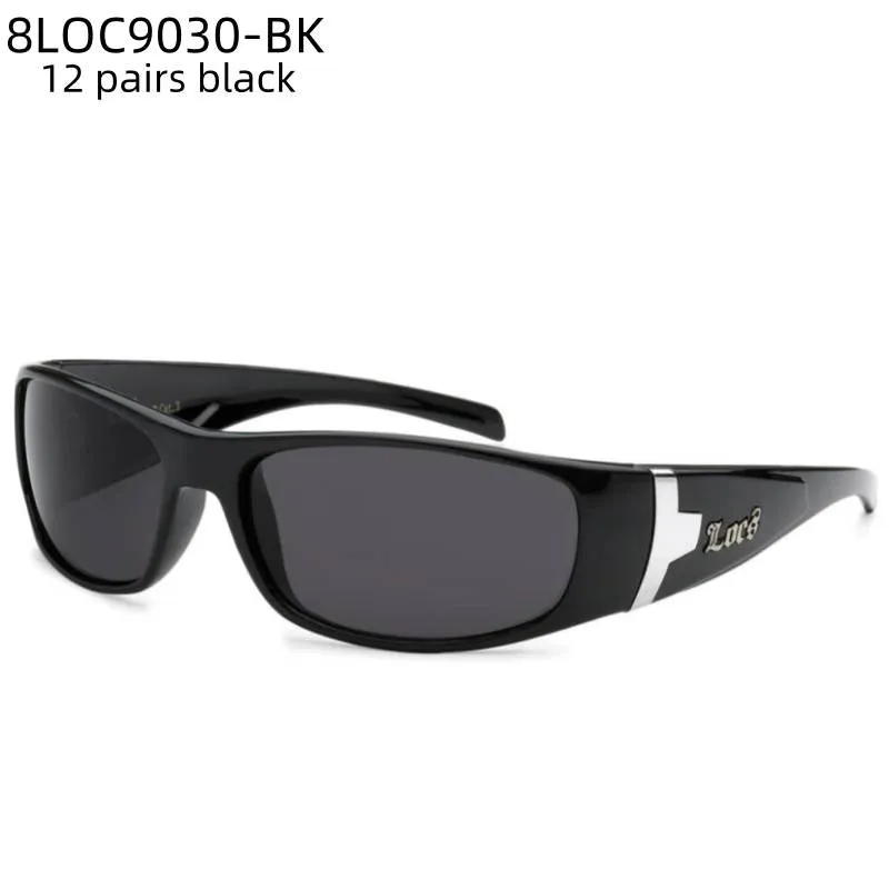 LOCS Wholesale Sunglasses 8LOC9030-BK