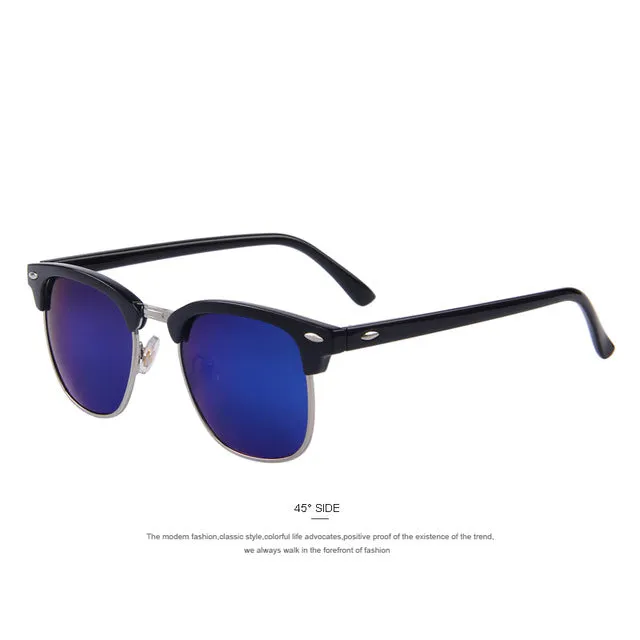 MERRY'S Men Retro Rivet Polarized Sunglasses 2016 Classic Brand Designer Unisex Sunglasses UV400 Fashion Male Eyewear