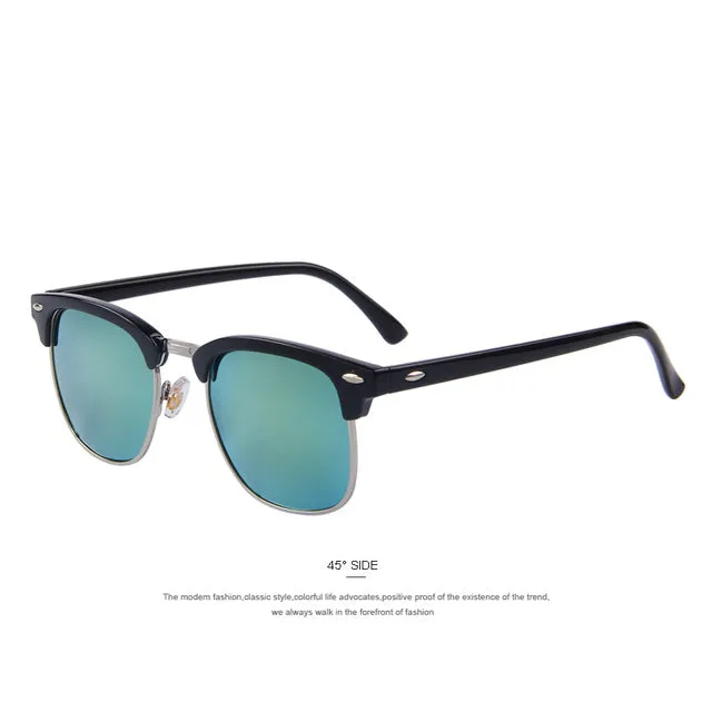 MERRY'S Men Retro Rivet Polarized Sunglasses 2016 Classic Brand Designer Unisex Sunglasses UV400 Fashion Male Eyewear