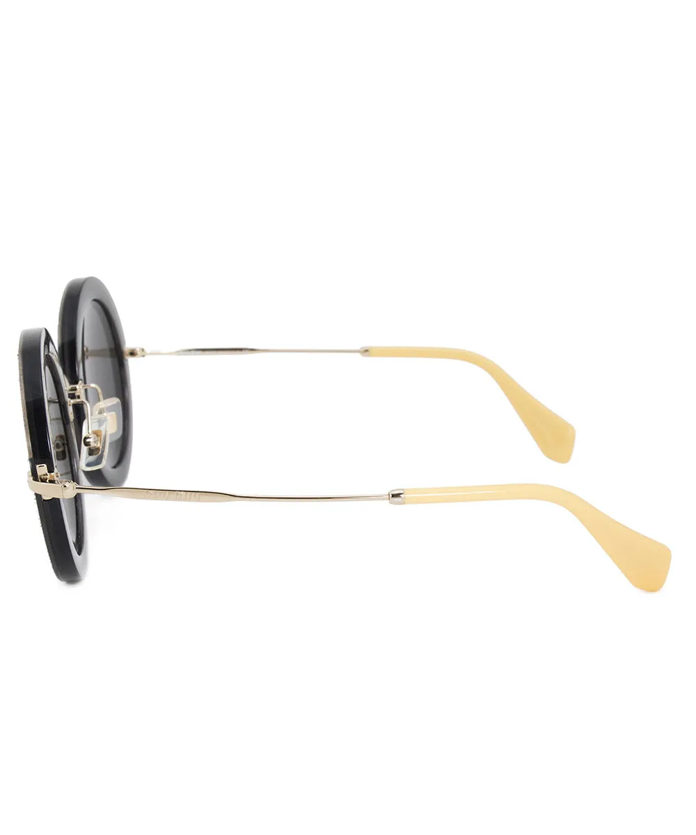 Miu Miu Round Sunglasses SMU08RS USC1A1 49