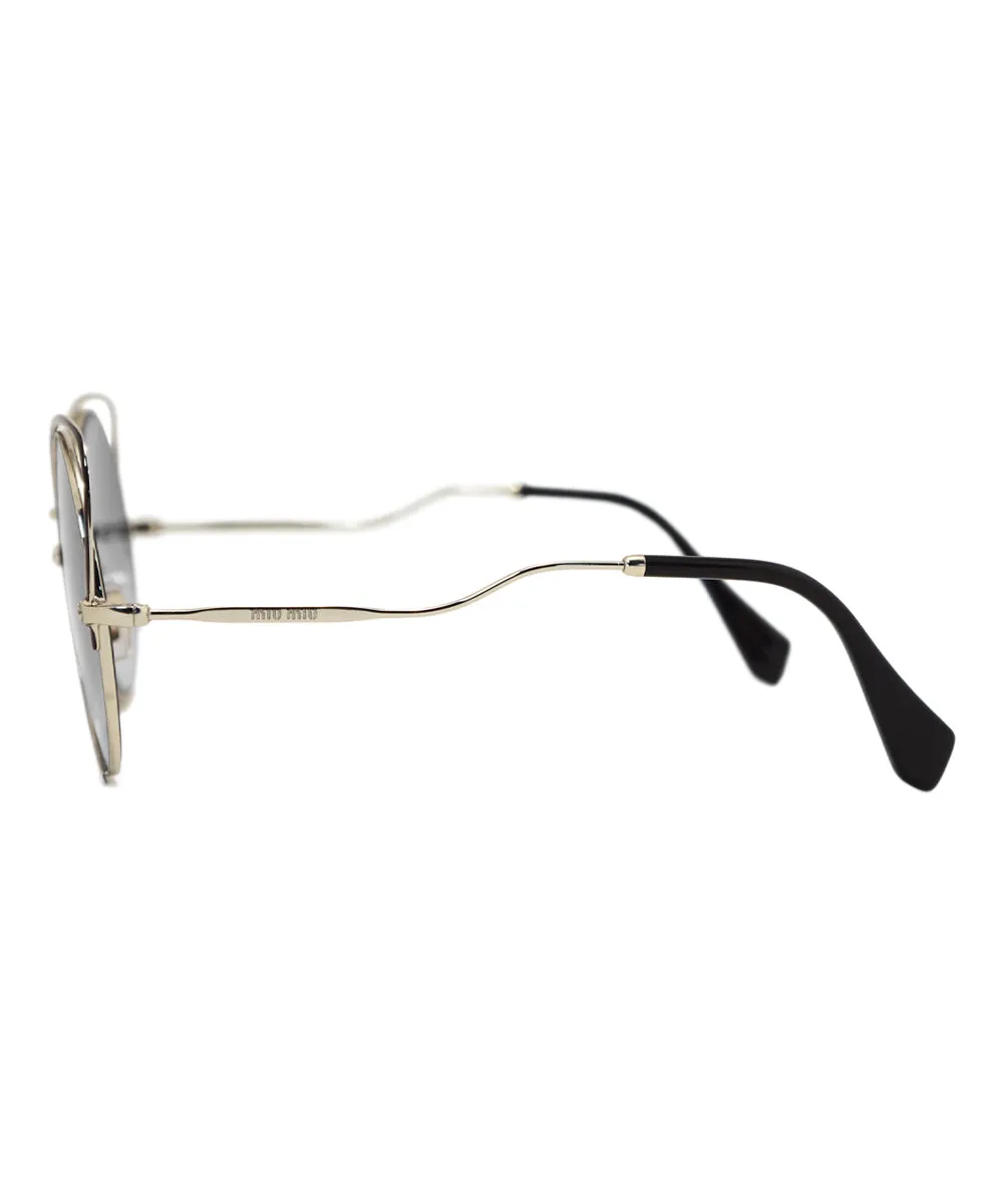 Miu Miu Round Sunglasses SMU51TS R1J2H2 54