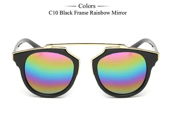 New Fashion Cat Eye Sunglasses Women Brand Designer Vintage Sun Glasses Men Woman UV400 Glasses Oculos De Sol Feminino MA017