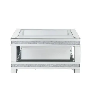 Noralie - Coffee Table - Pearl Silver