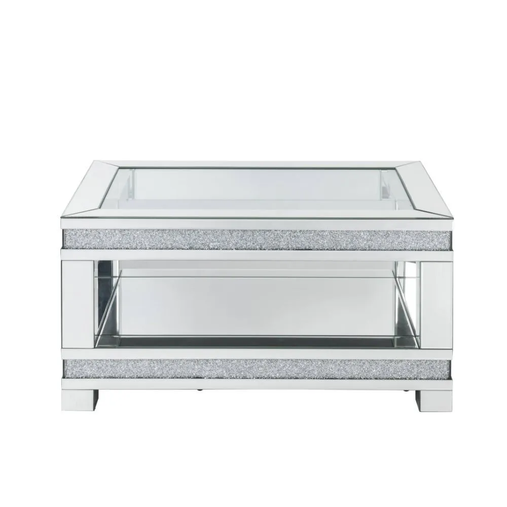 Noralie - Coffee Table - Pearl Silver