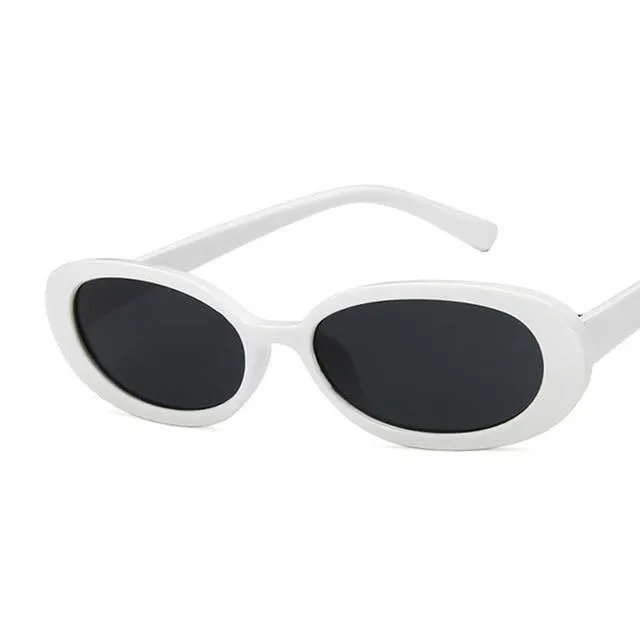 Oval Sunglasses Women Retro Sunglasses Cat Eye Sunglasses