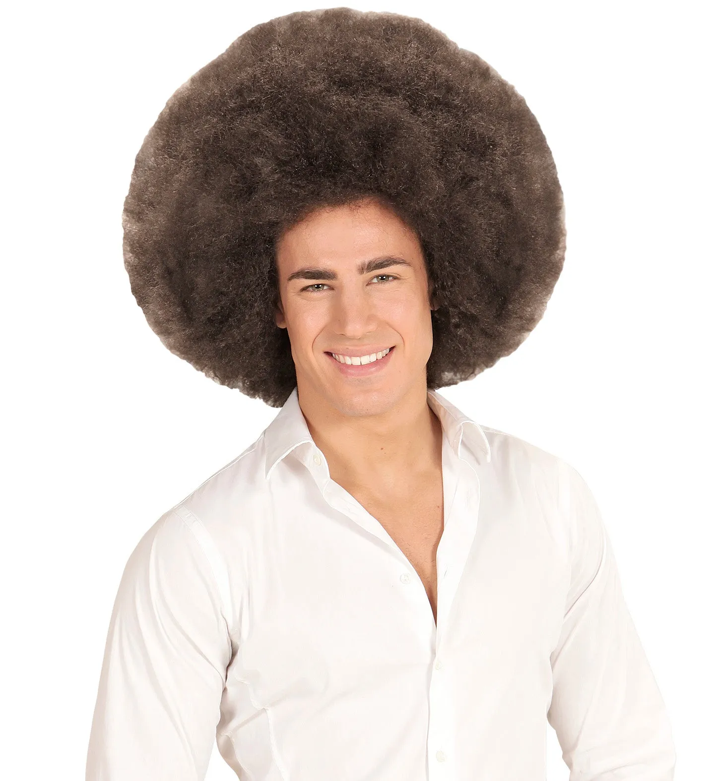 Oversized Afro Wig Dark Brown