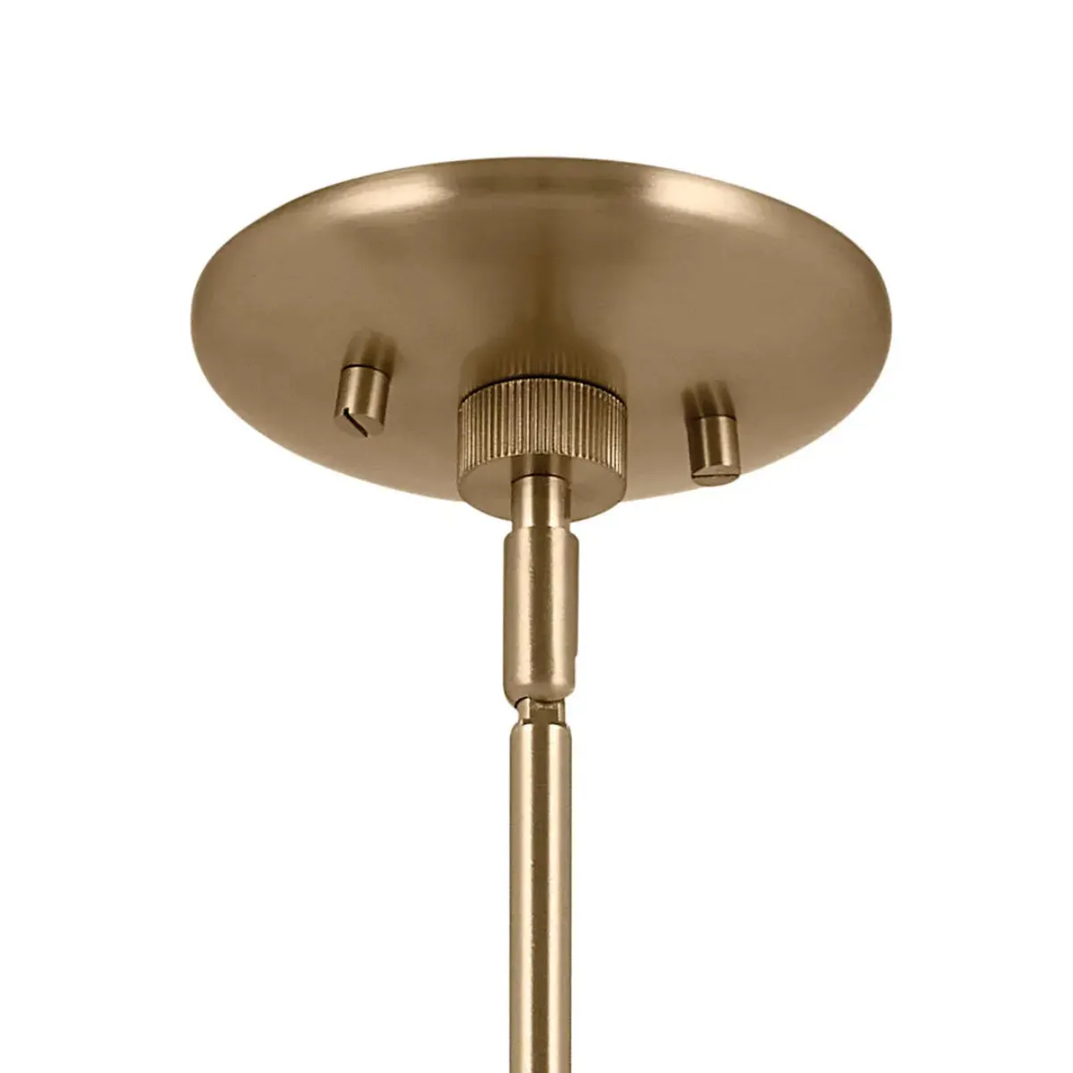 Phix 49" 16-Light Chandelier with Metal Cone Shade, Champagne Bronze and White Finish