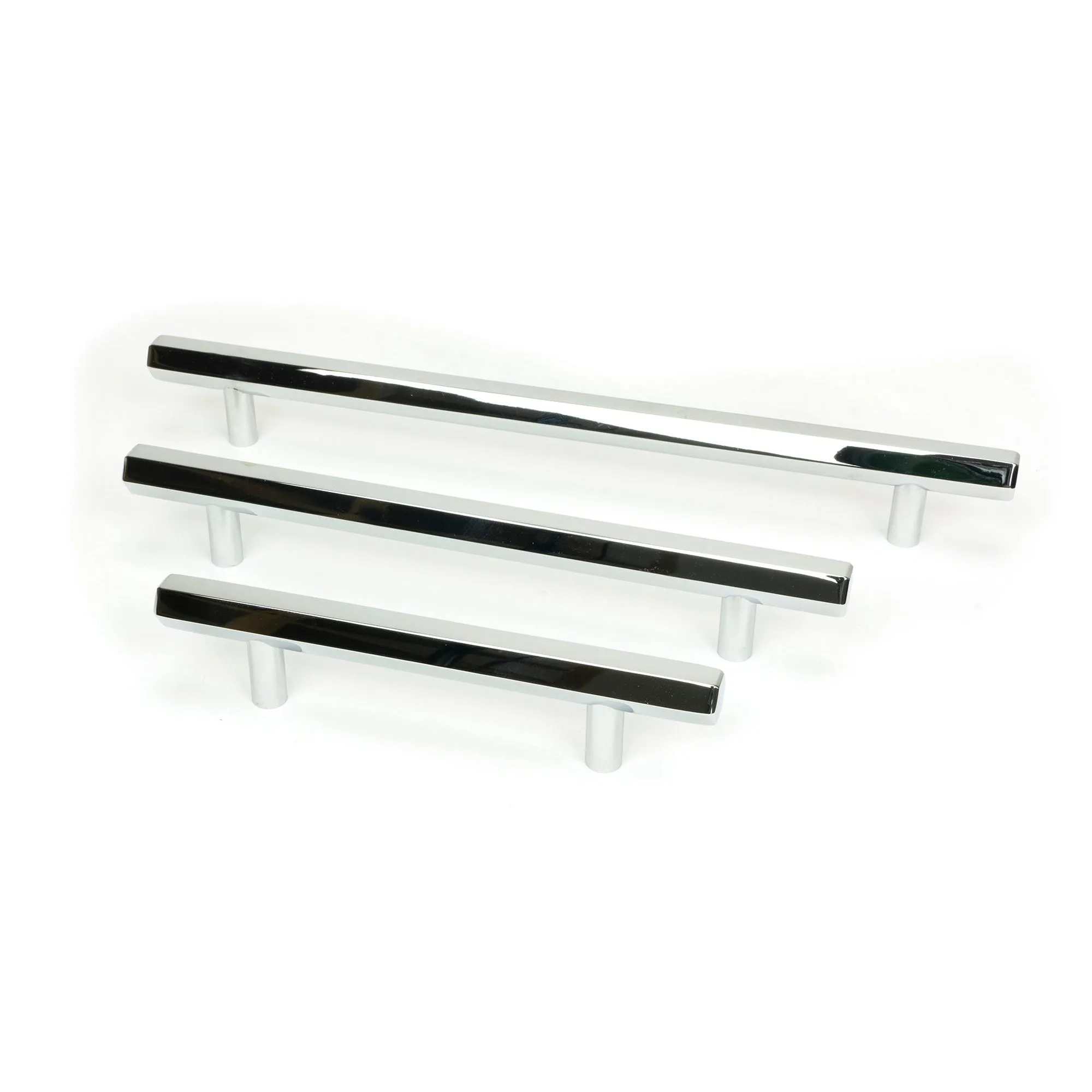Polished Chrome Kahlo Pull Handle - Medium | From The Anvil