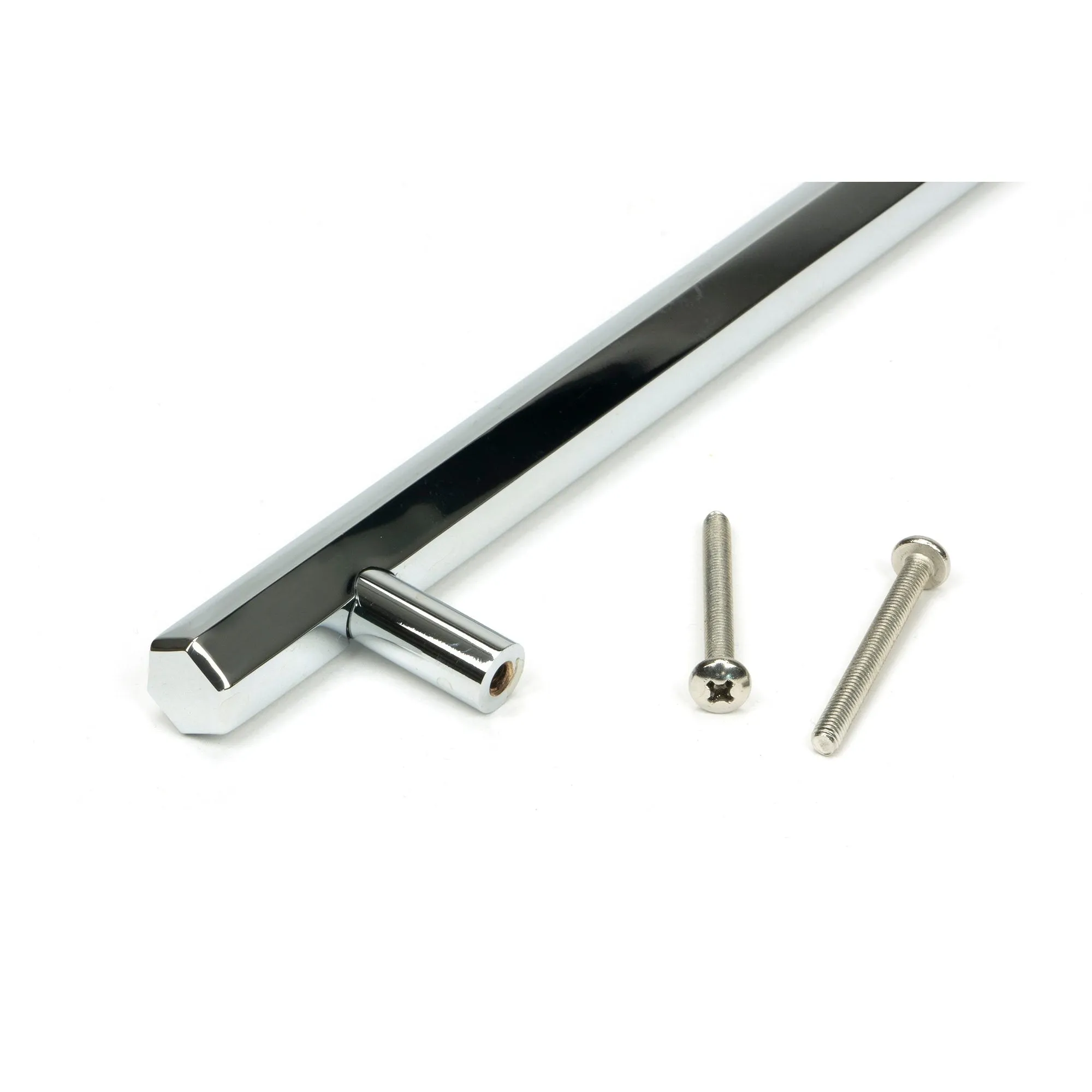 Polished Chrome Kahlo Pull Handle - Medium | From The Anvil