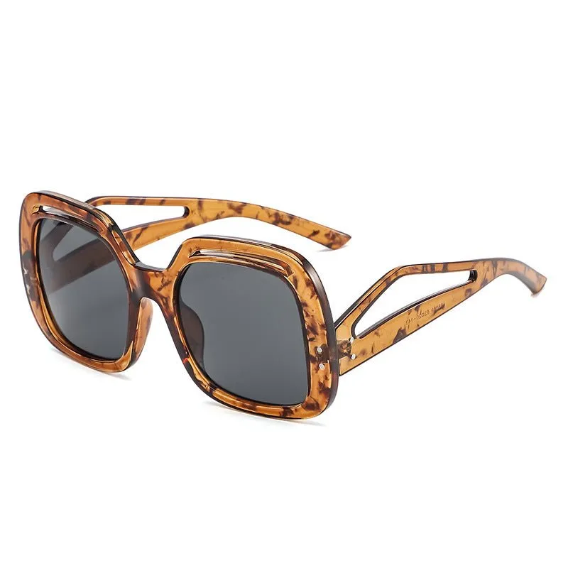 Pre Order:  Square Large Frame Sunglasses