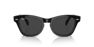 Ray-Ban 707 Polarized Sunglasses - Black/Polar Black