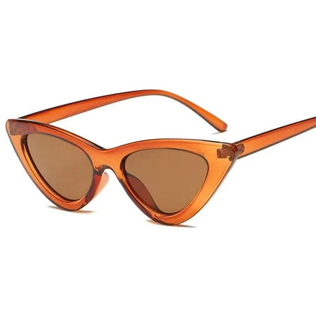 Retro Triangular Cat Sunglasses