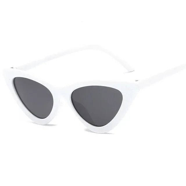 Retro Triangular Cat Sunglasses