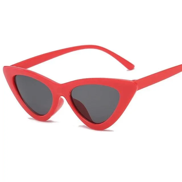 Retro Triangular Cat Sunglasses