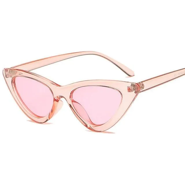 Retro Triangular Cat Sunglasses