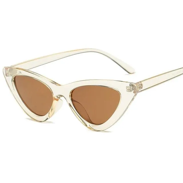Retro Triangular Cat Sunglasses